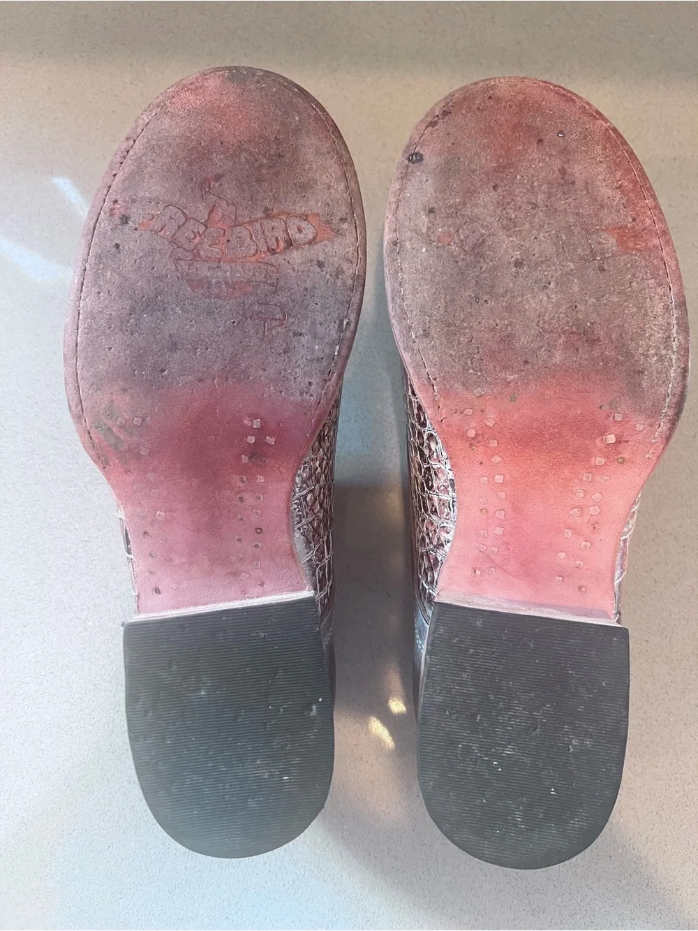 Freebird Steve Madden Leather Mabel Multi Oxford Sz 8